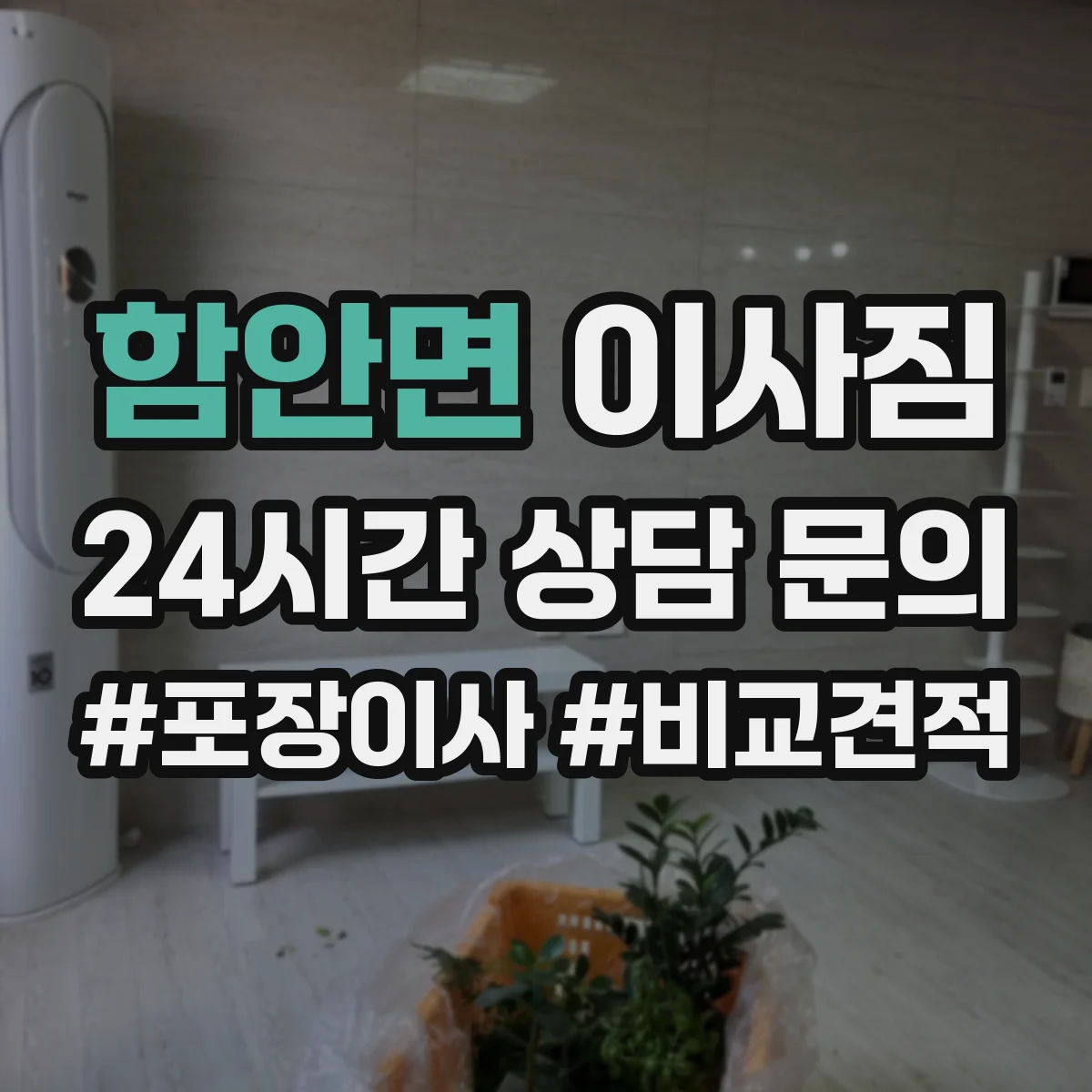 함안면 이사짐