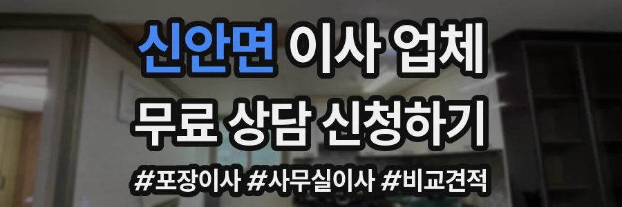 신안면 이사 업체
