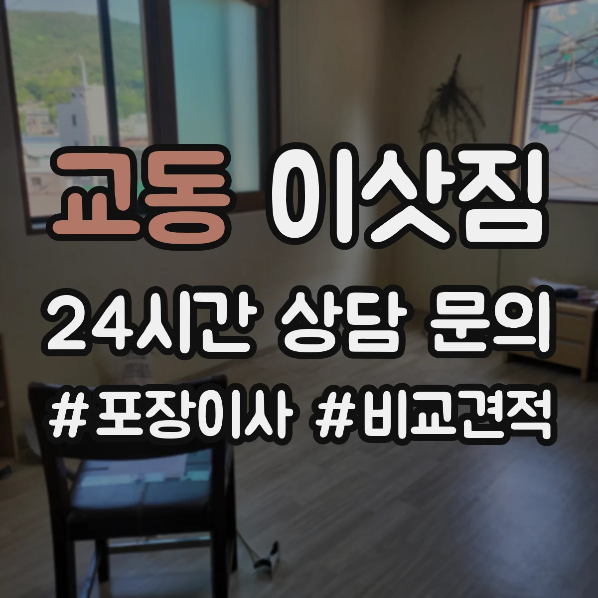 교동 이삿짐