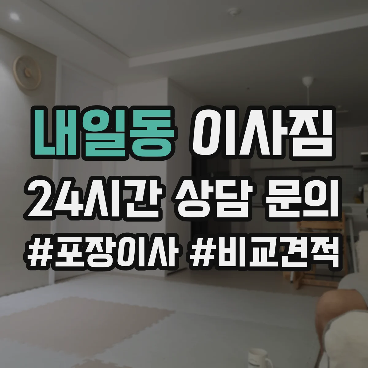 내일동 이사짐