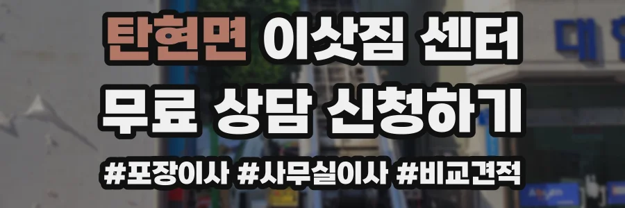 탄현면 이삿짐 센터