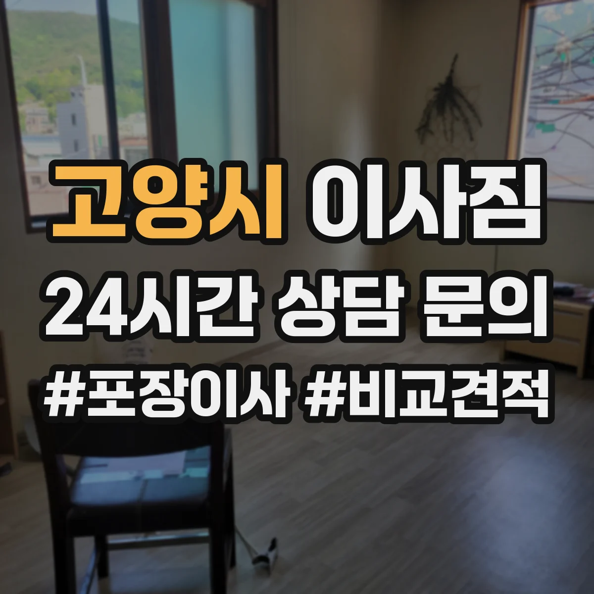 고양시 이사짐
