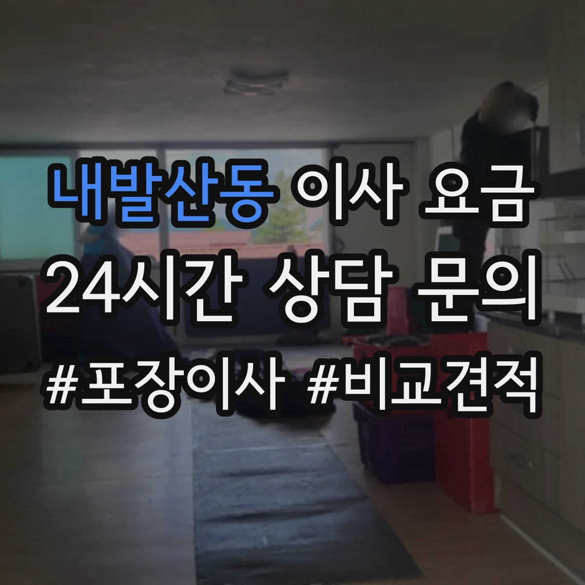 내발산동 이사 요금