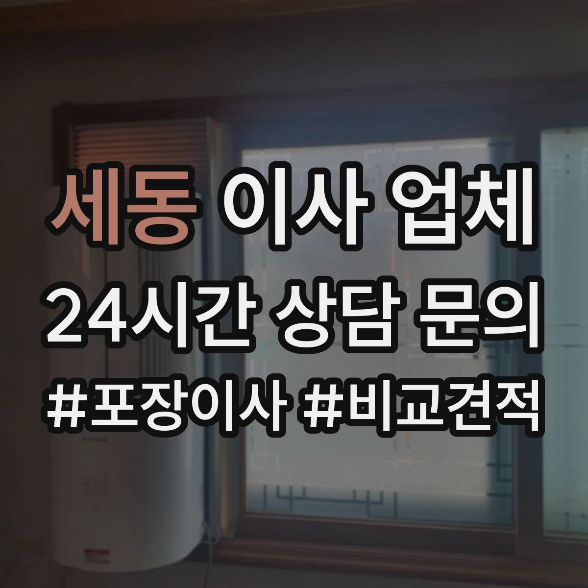세동 이사 업체
