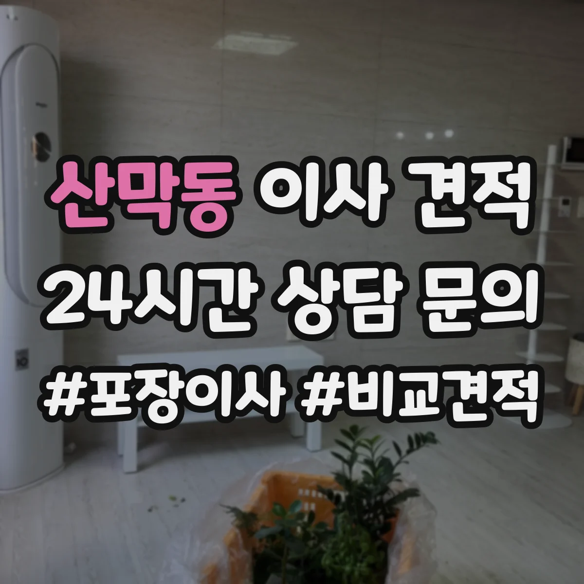 산막동 이사 견적