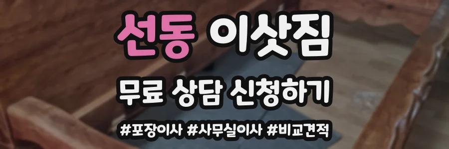 선동 이삿짐