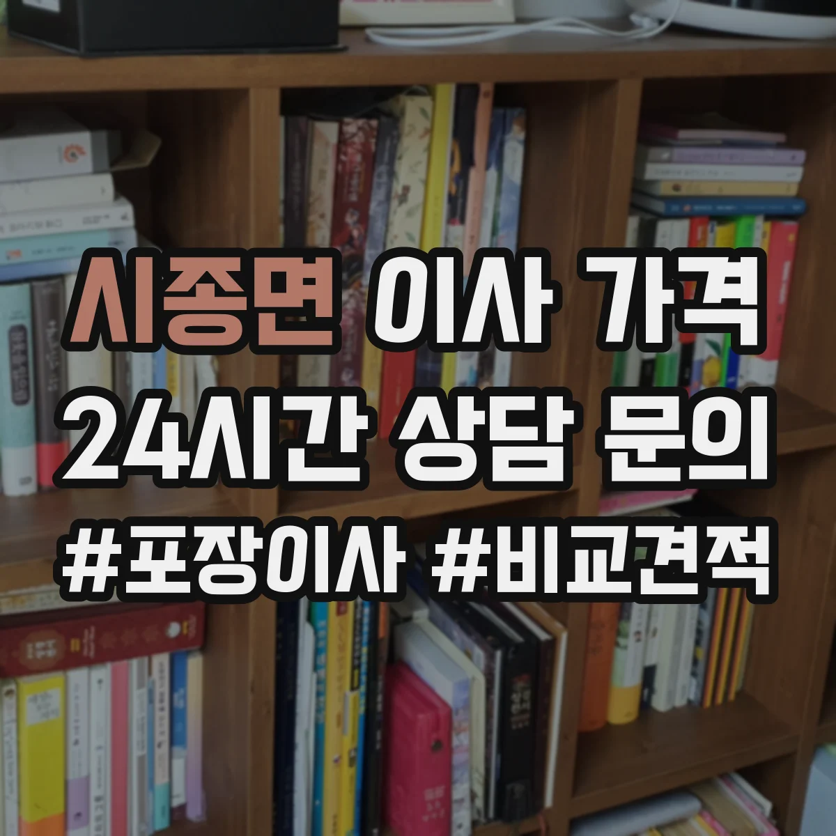 시종면 이사 가격