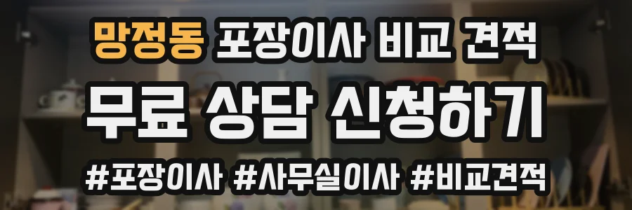 망정동 포장이사 비교 견적