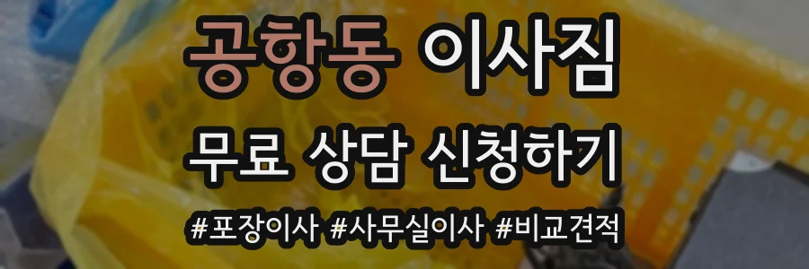 공항동 이사짐
