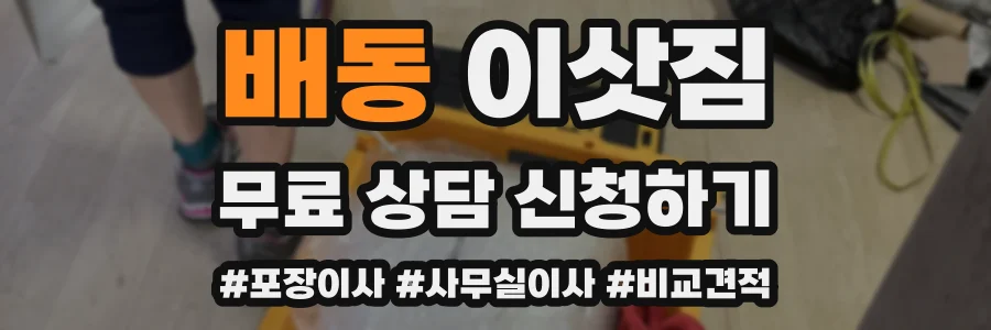 배동 이삿짐