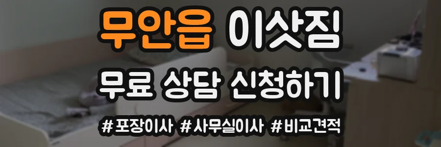 무안읍 이삿짐