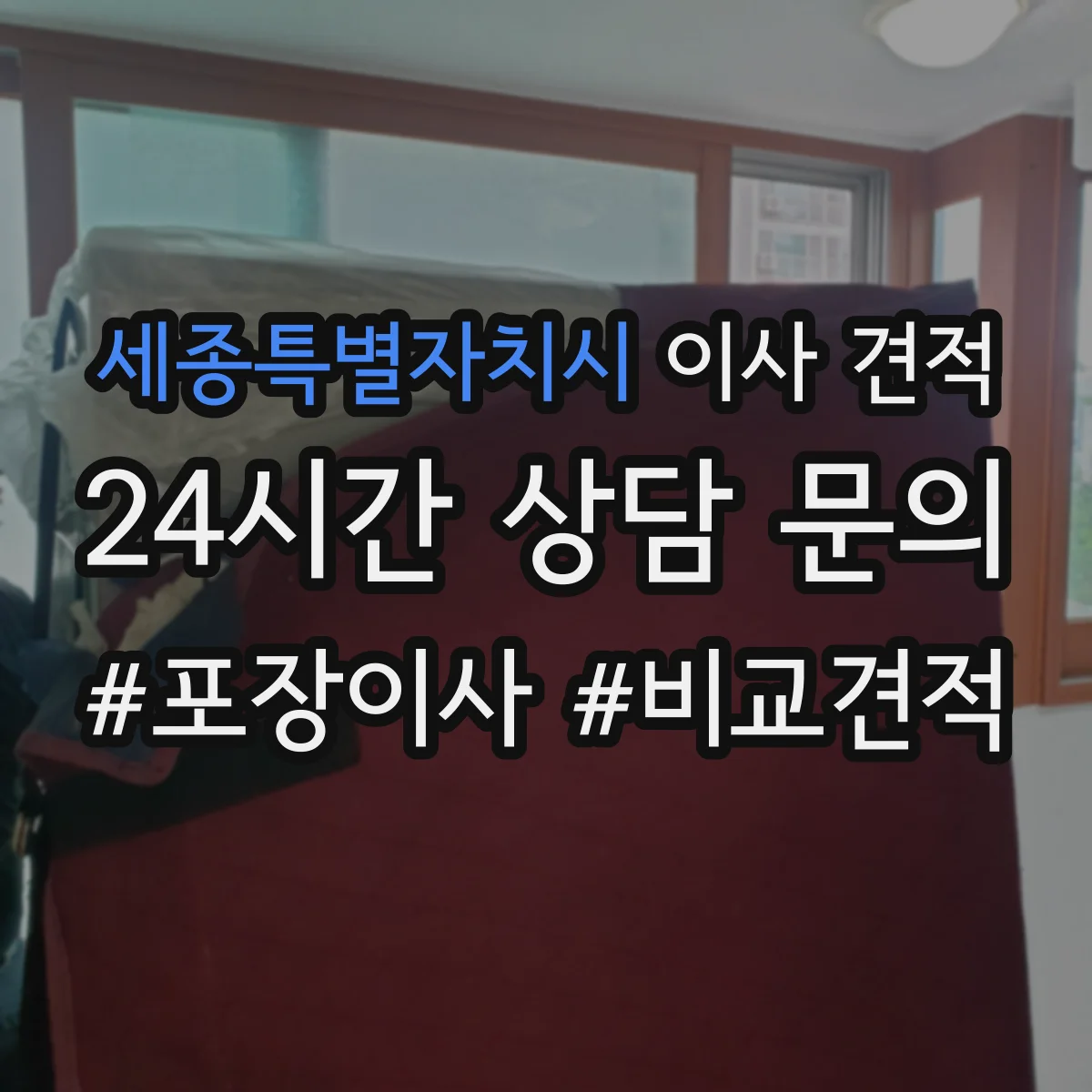 세종특별자치시 이사 견적