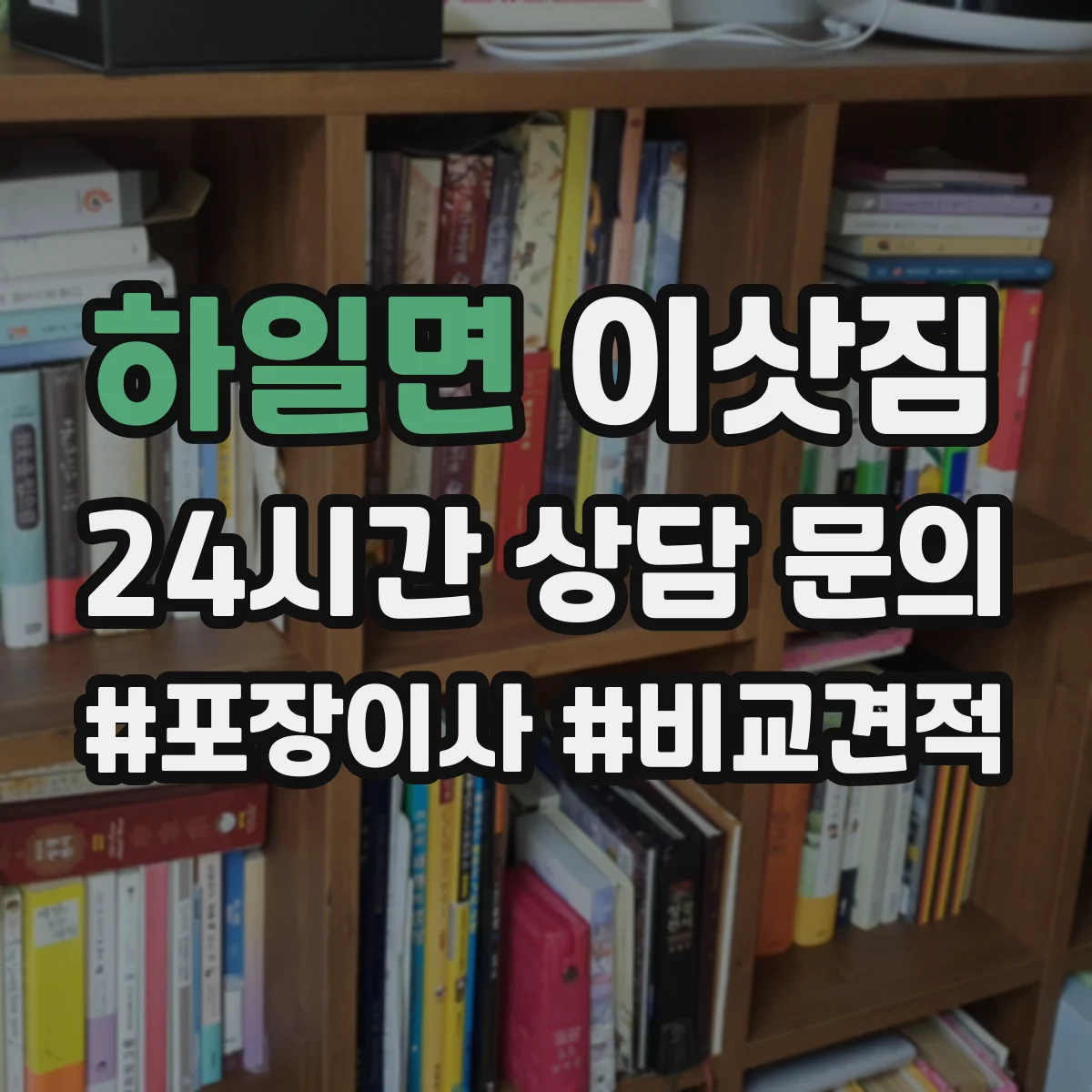하일면 이삿짐