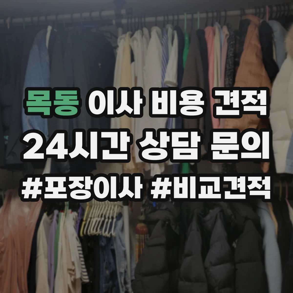 목동 이사 비용 견적