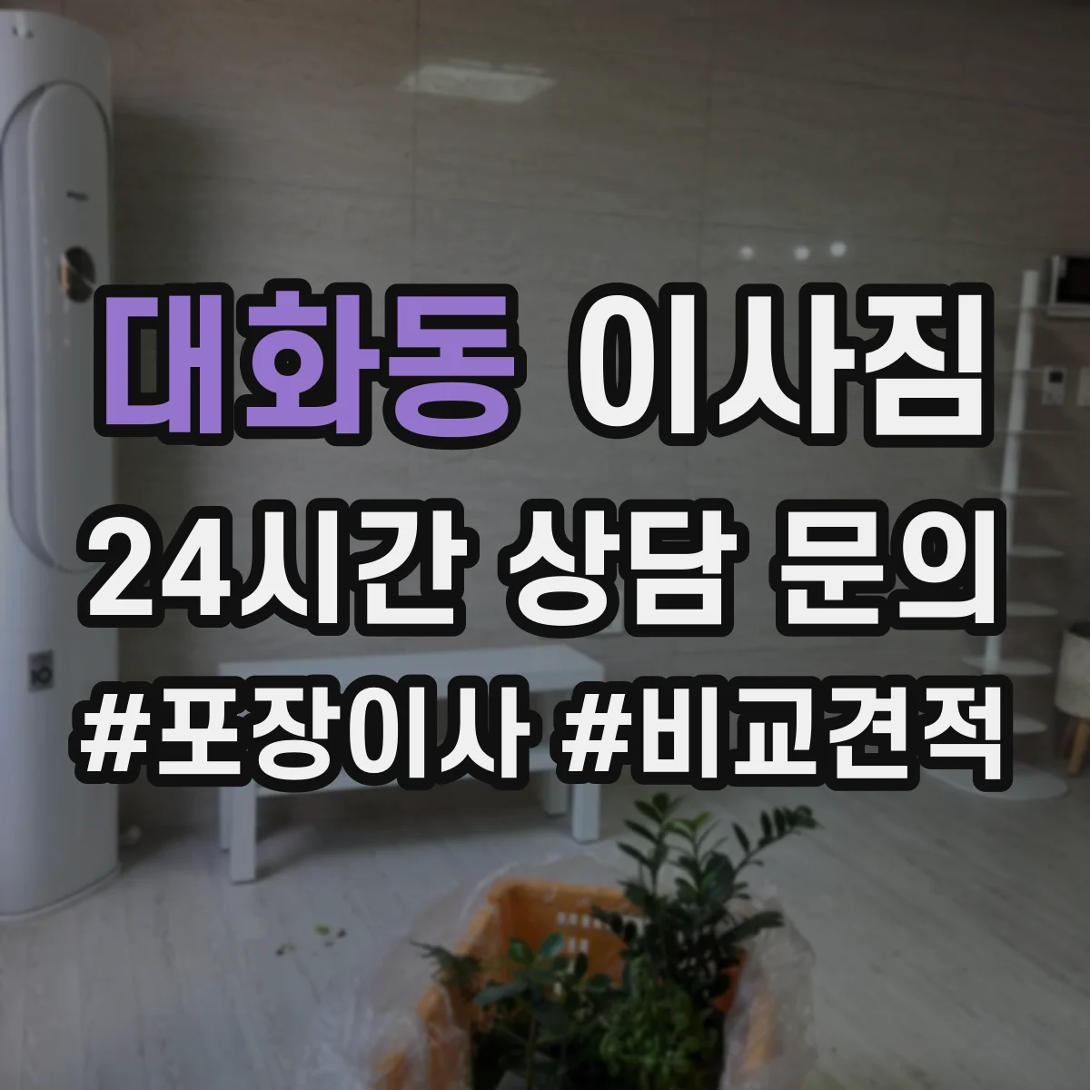 대화동 이사짐