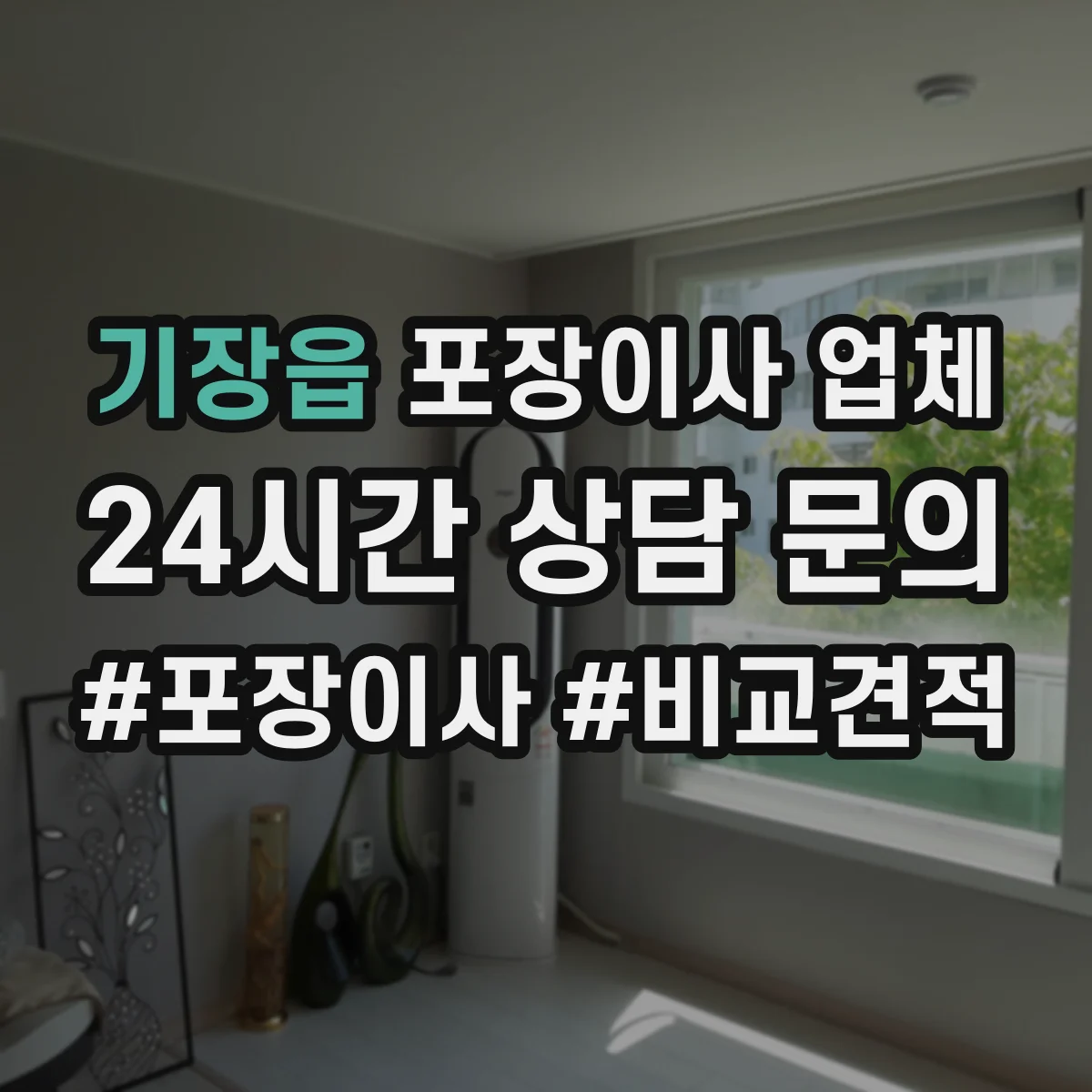기장읍 포장이사 업체