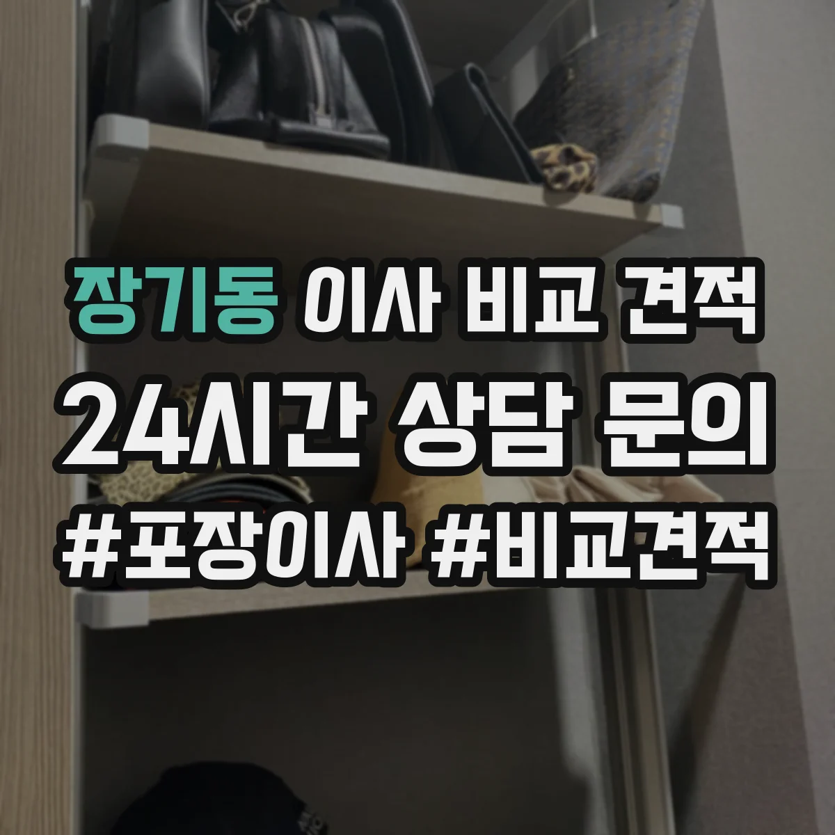 장기동 이사 비교 견적