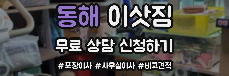 동해 이삿짐