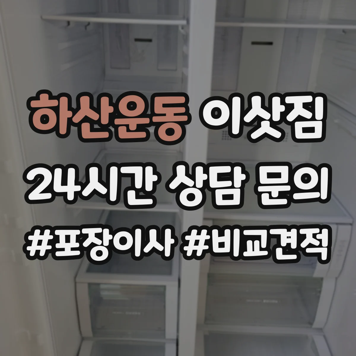 하산운동 이삿짐