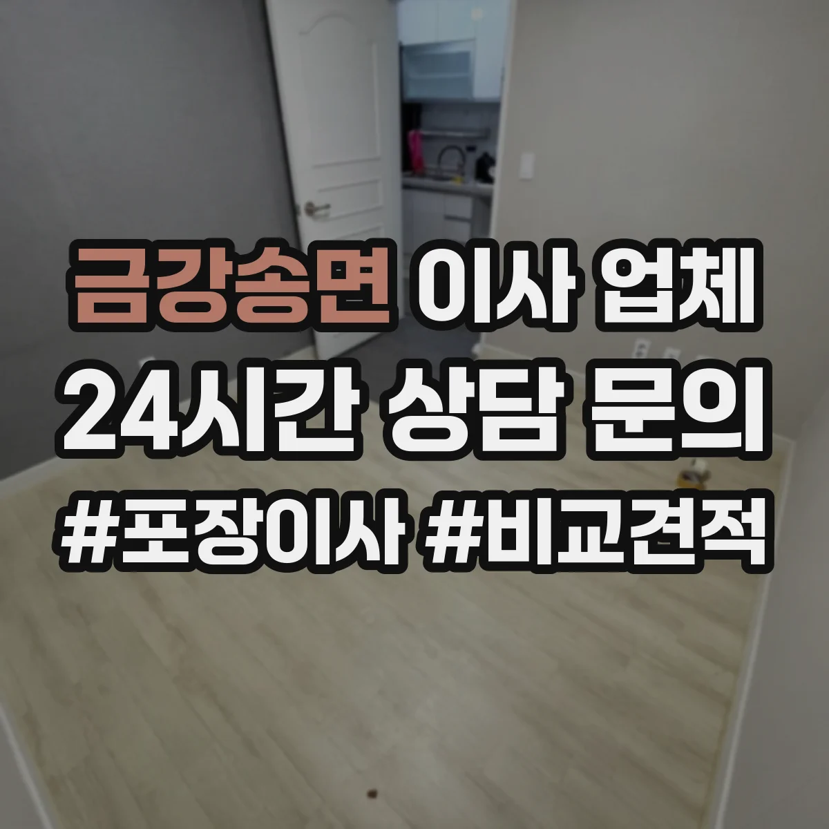 금강송면 이사 업체