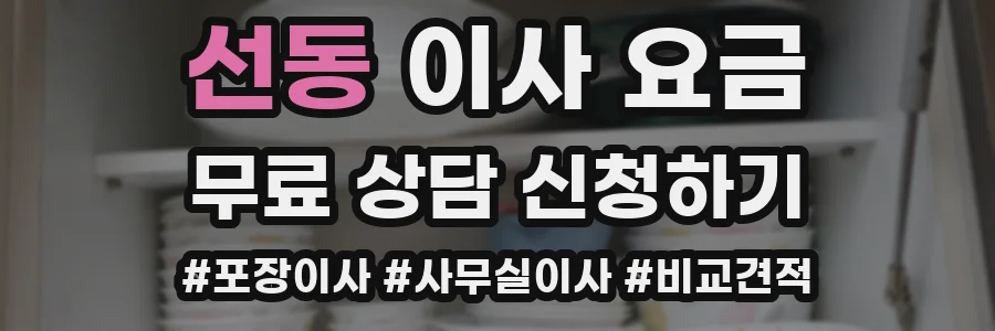 선동 이사 요금