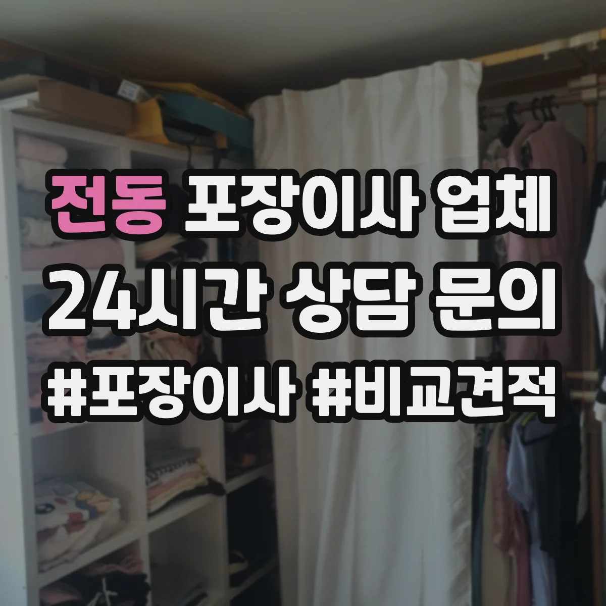 전동 포장이사 업체