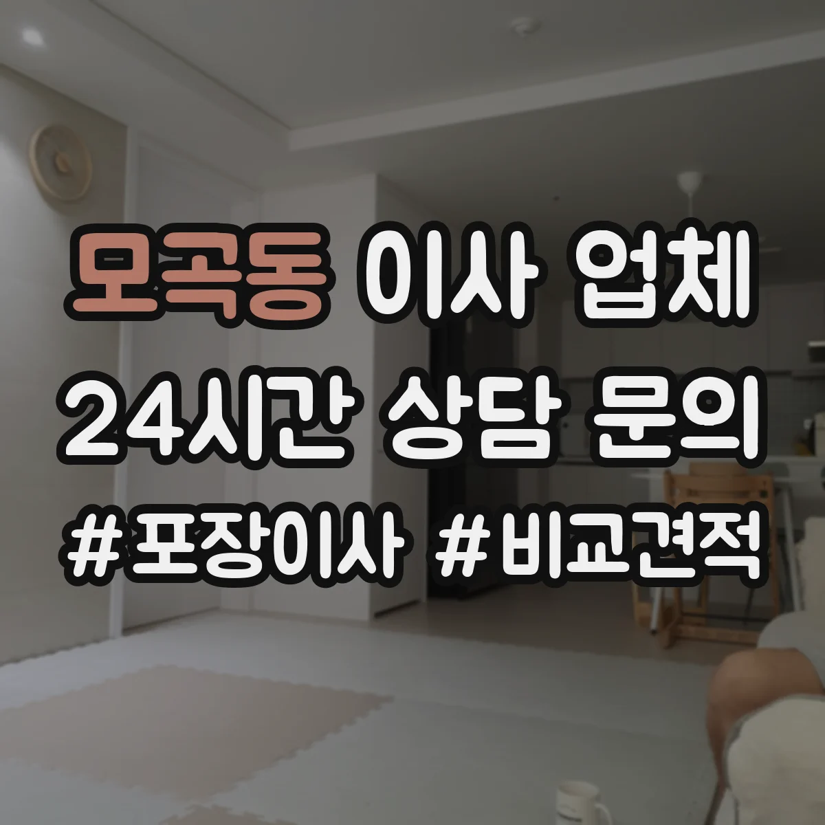 모곡동 이사 업체