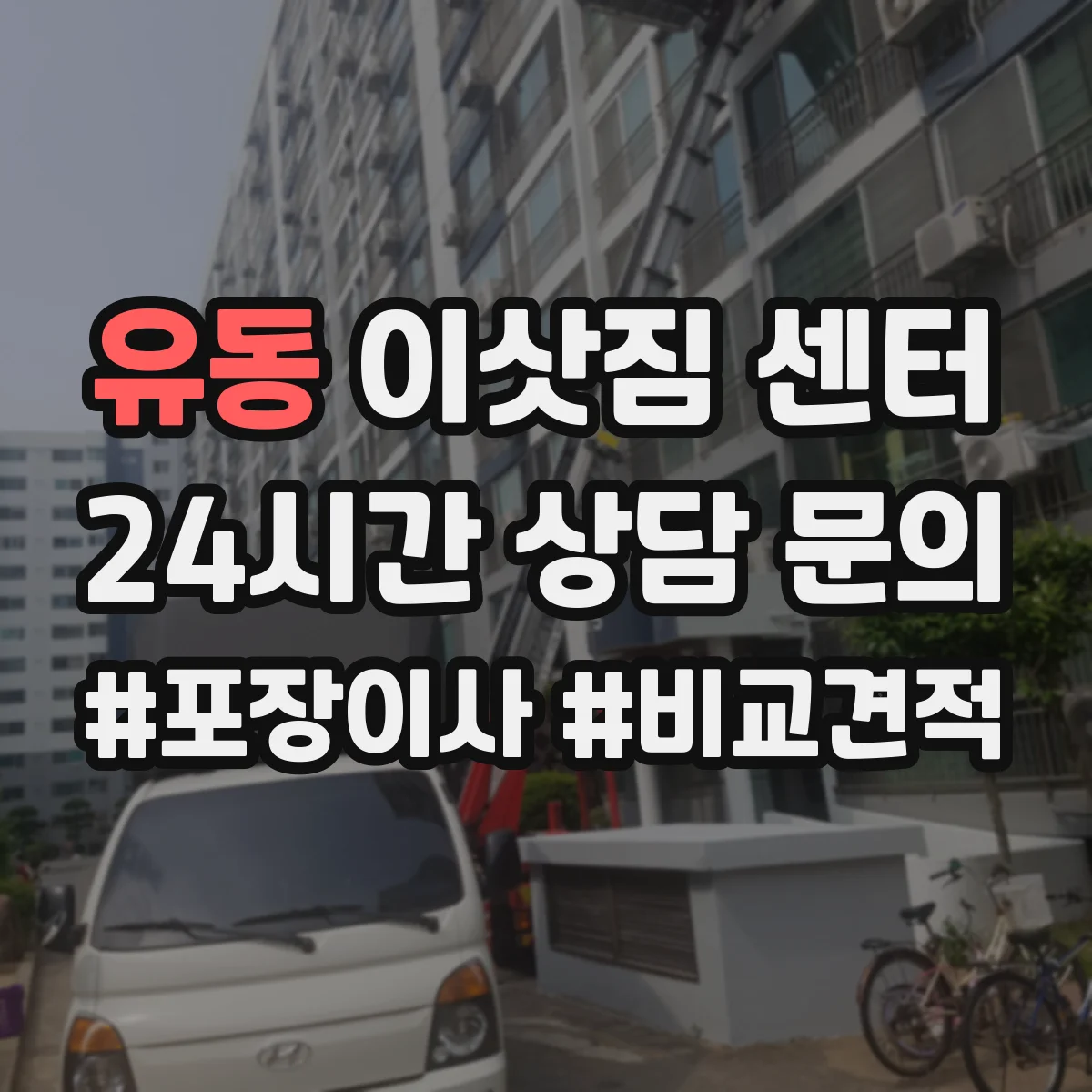 유동 이삿짐 센터