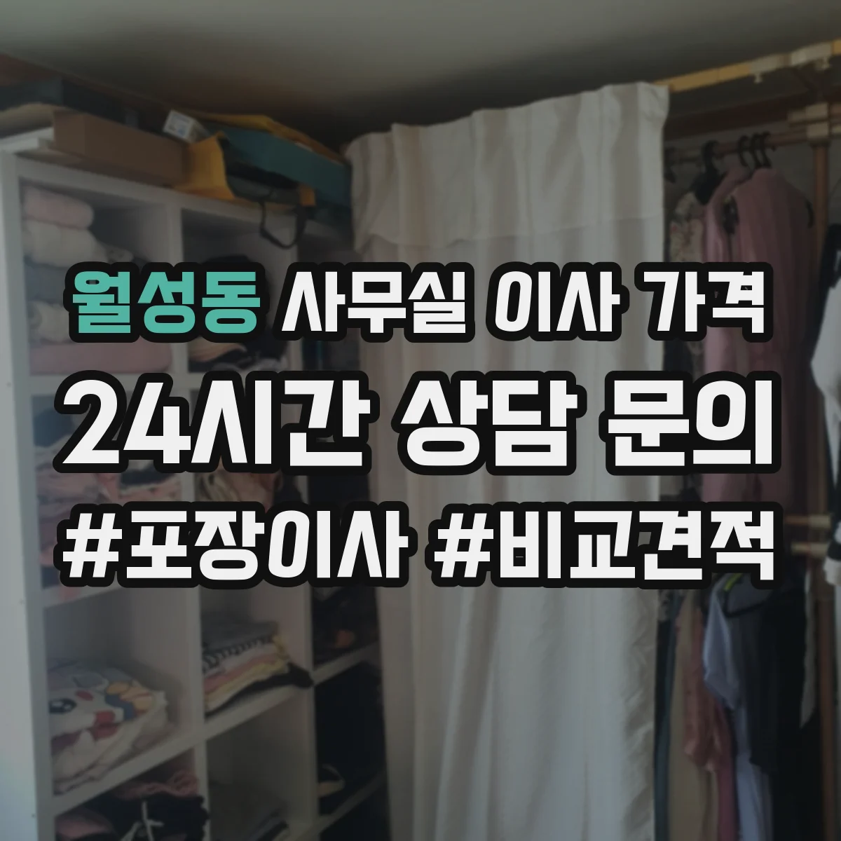 월성동 사무실 이사 가격