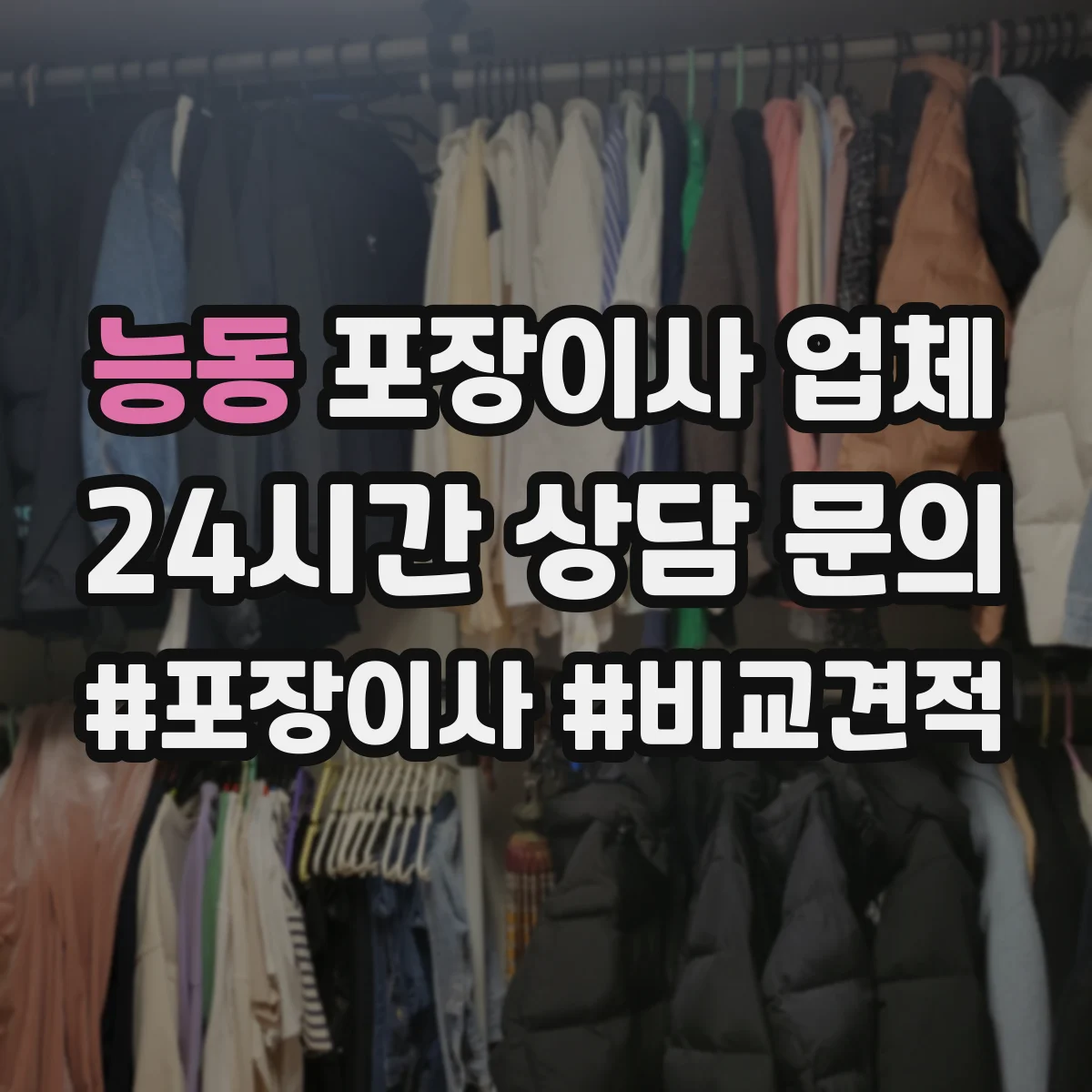 능동 포장이사 업체 계약 전 포장 범위 문구 확인하는 법