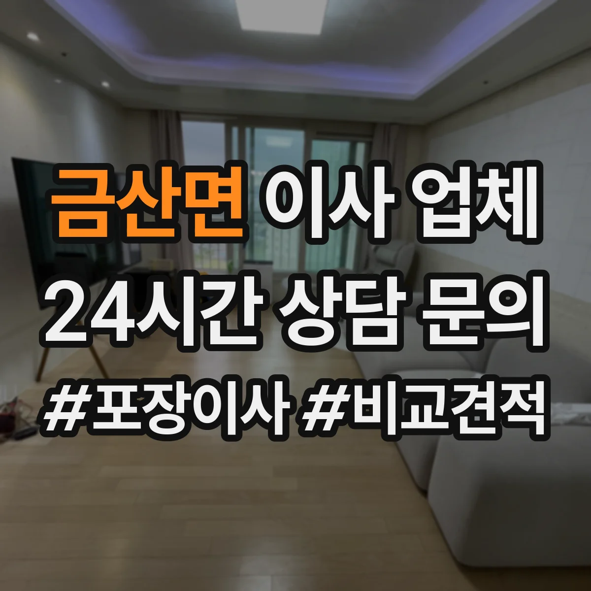 금산면 이사 업체