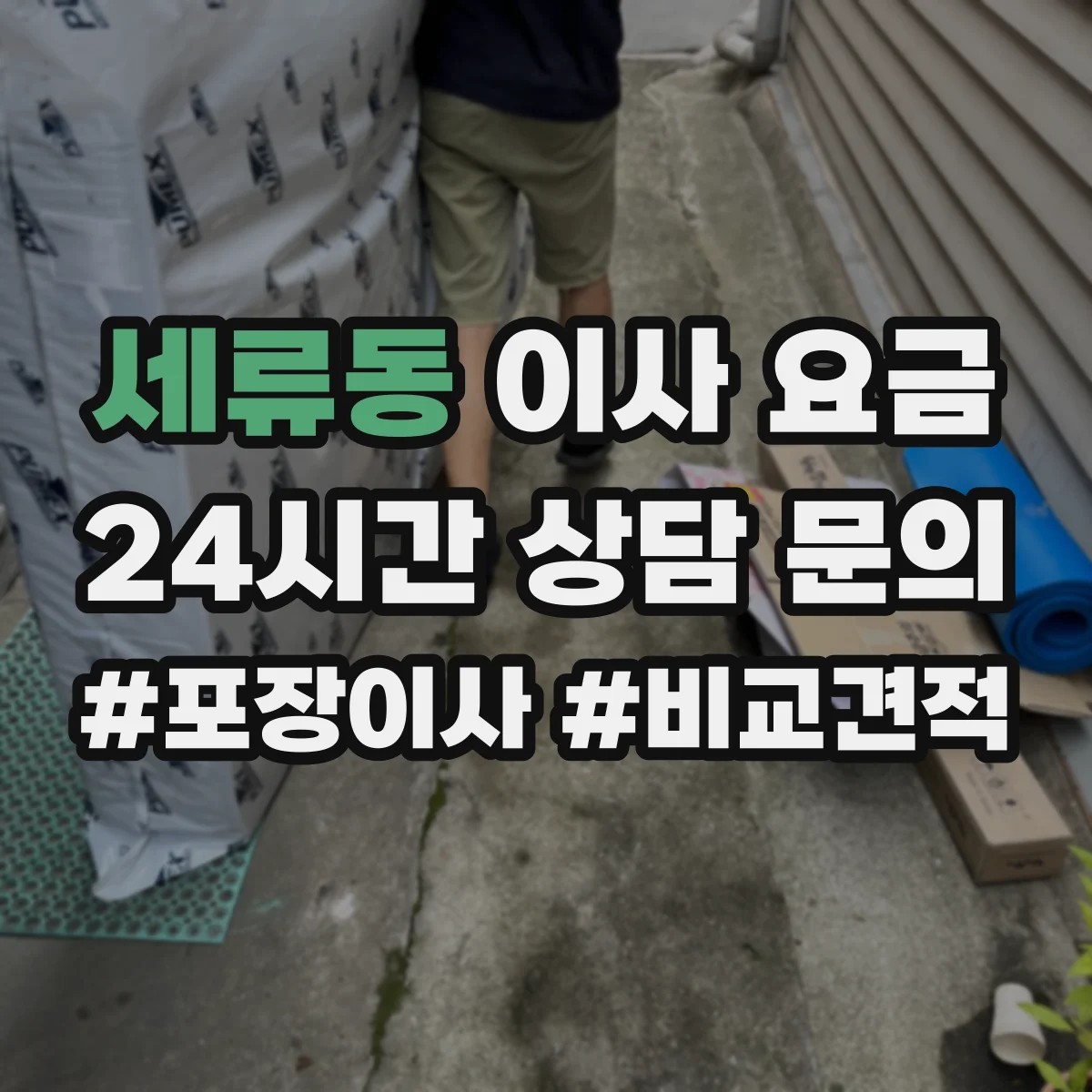 세류동 이사 요금