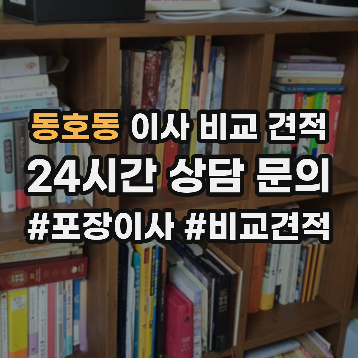 동호동 이사 비교 견적
