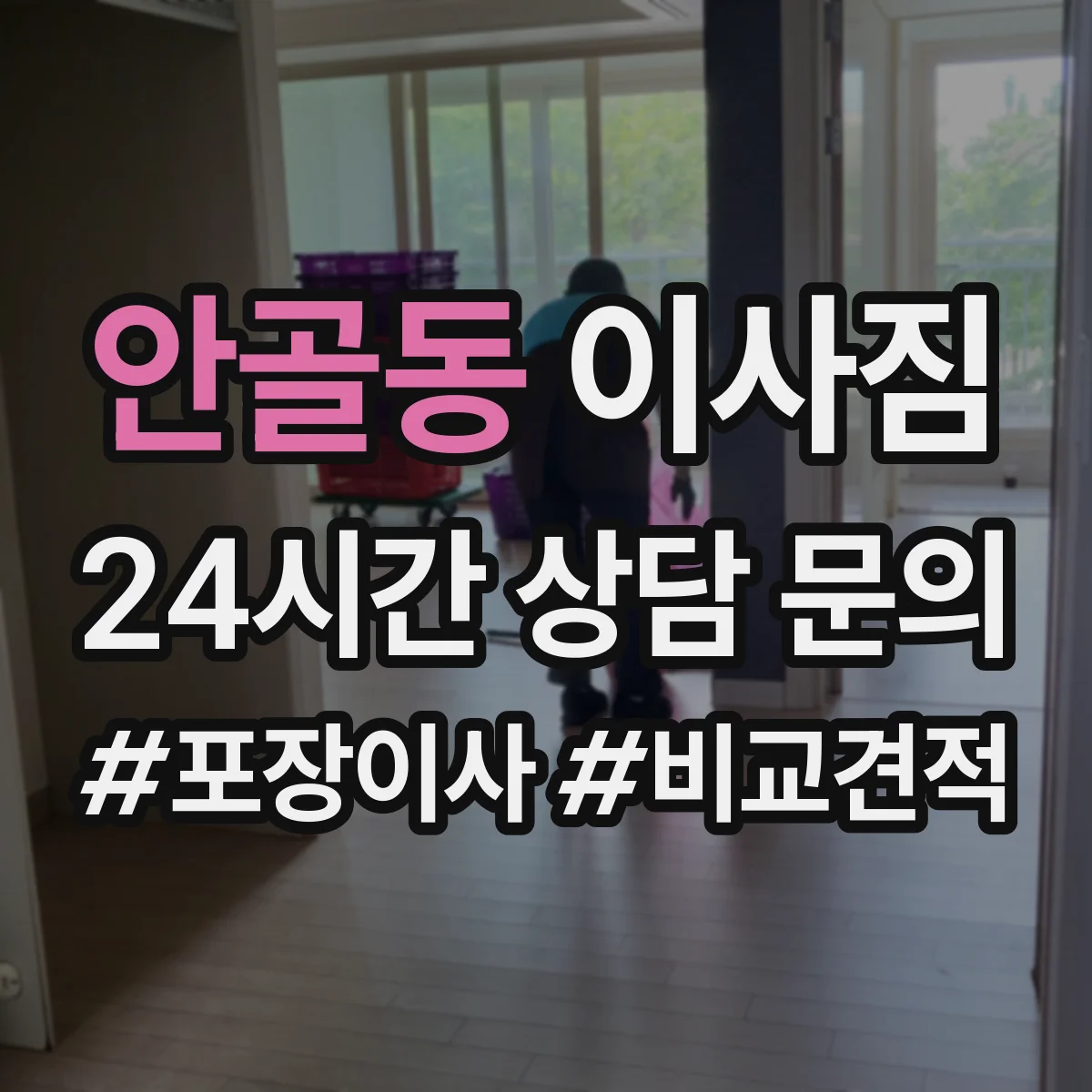 안골동 이사짐