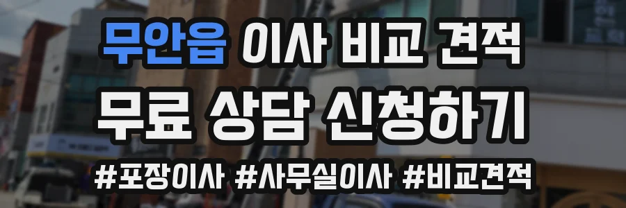 무안읍 이사 비교 견적