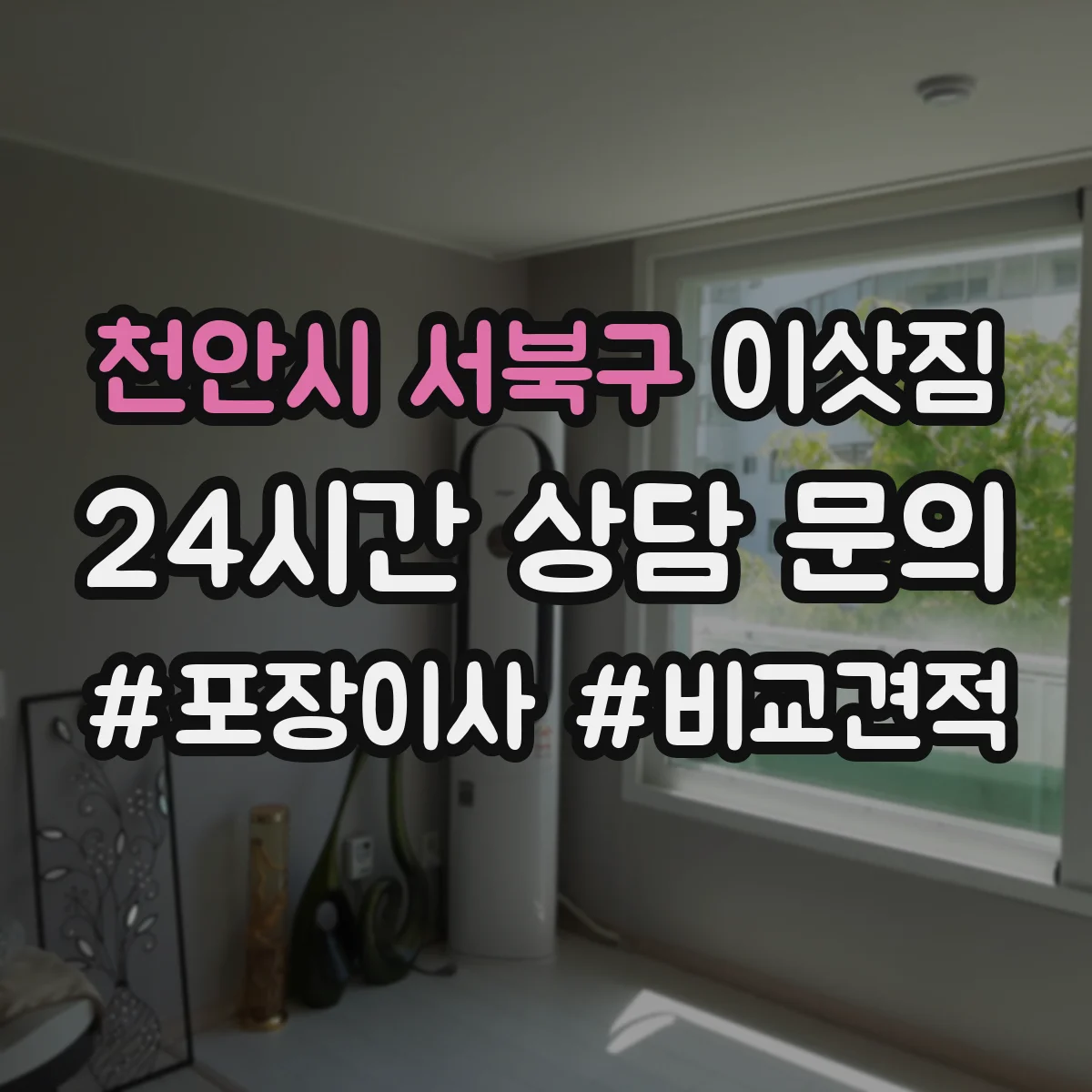 천안시 서북구 이삿짐