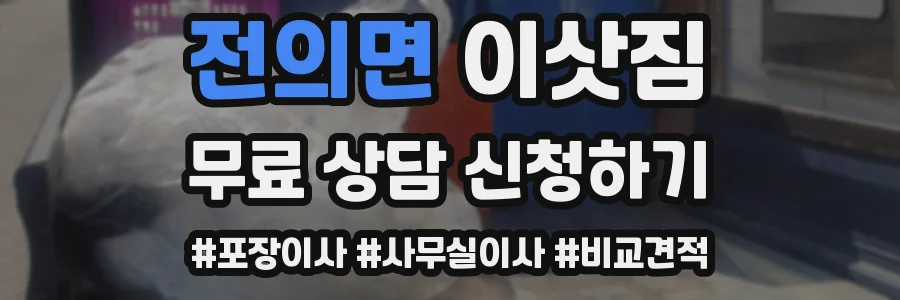 전의면 이삿짐