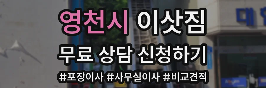 영천시 이삿짐