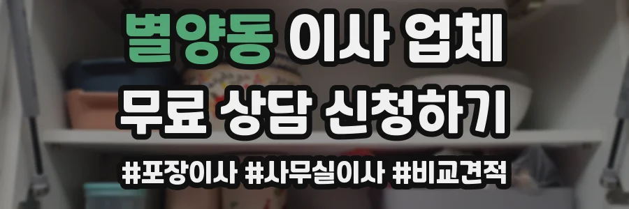 별양동 이사 업체