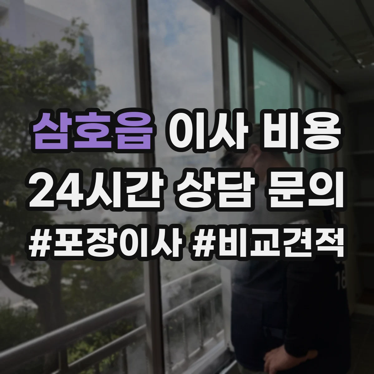 삼호읍 이사 비용