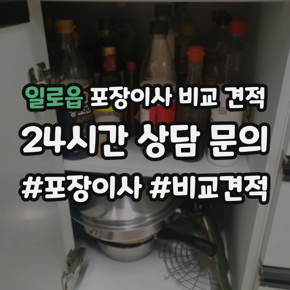 일로읍 포장이사 비교 견적