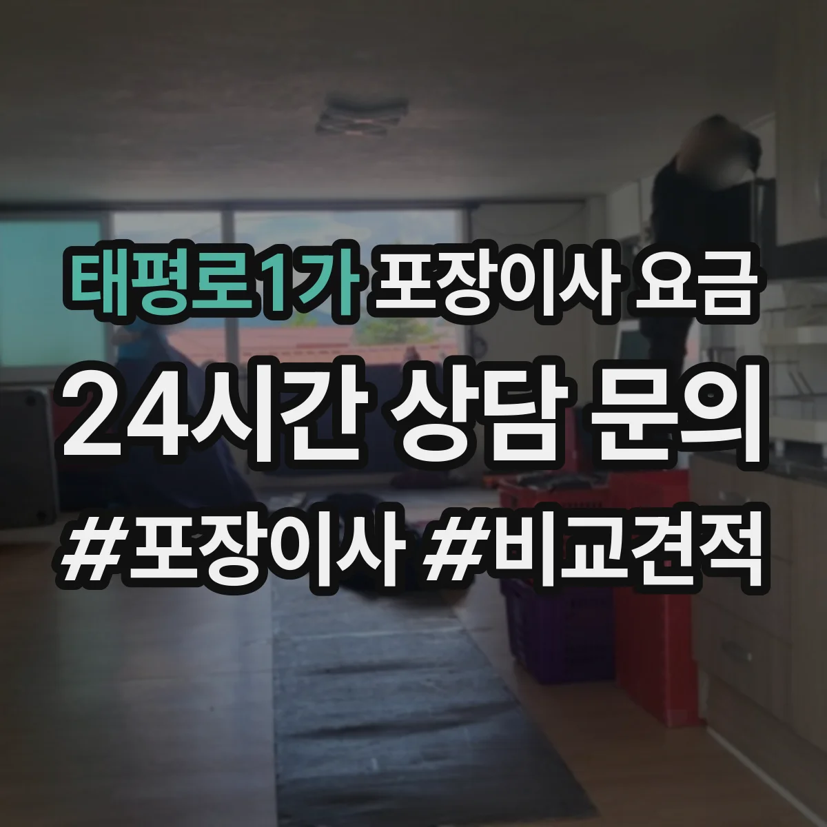 태평로1가 포장이사 요금
