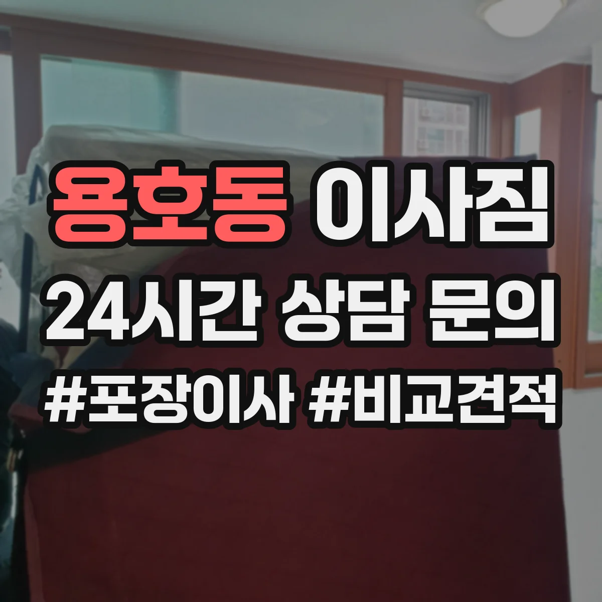 용호동 이사짐