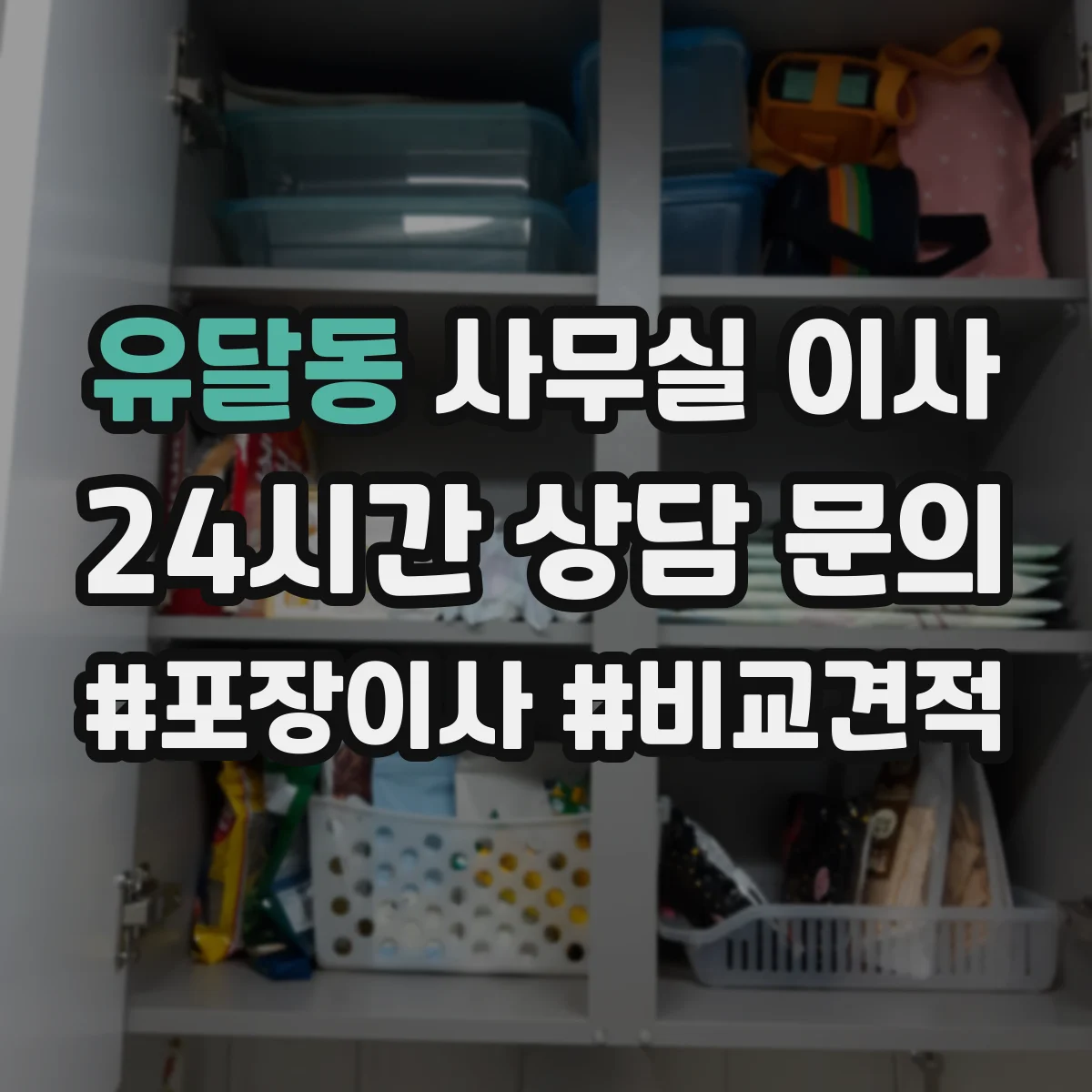 유달동 사무실 이사