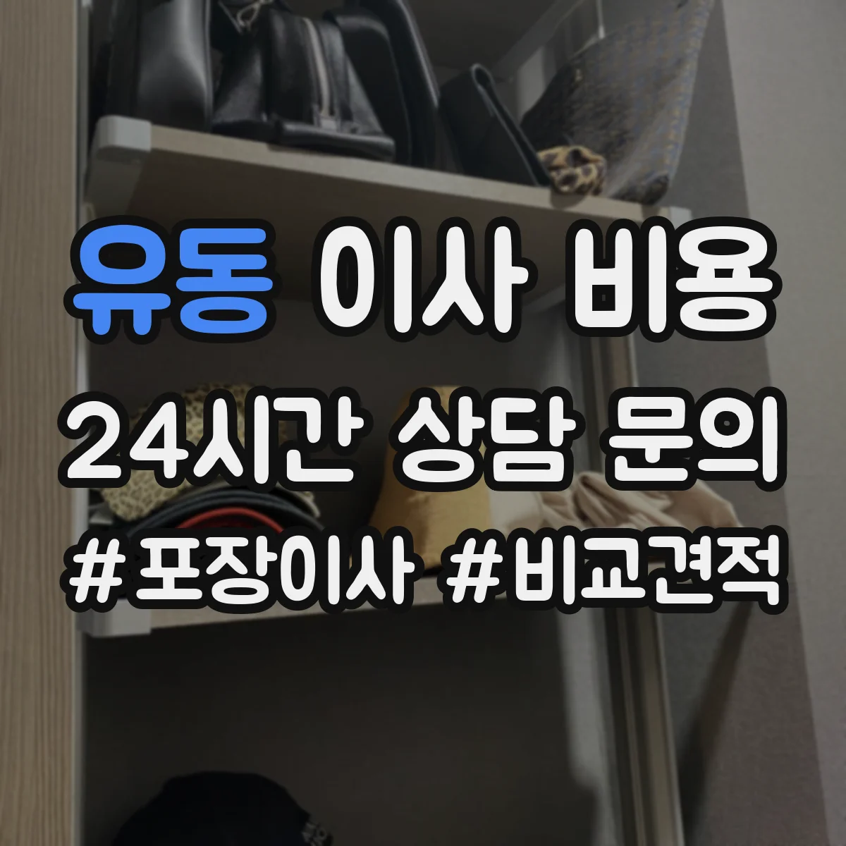 유동 이사 비용