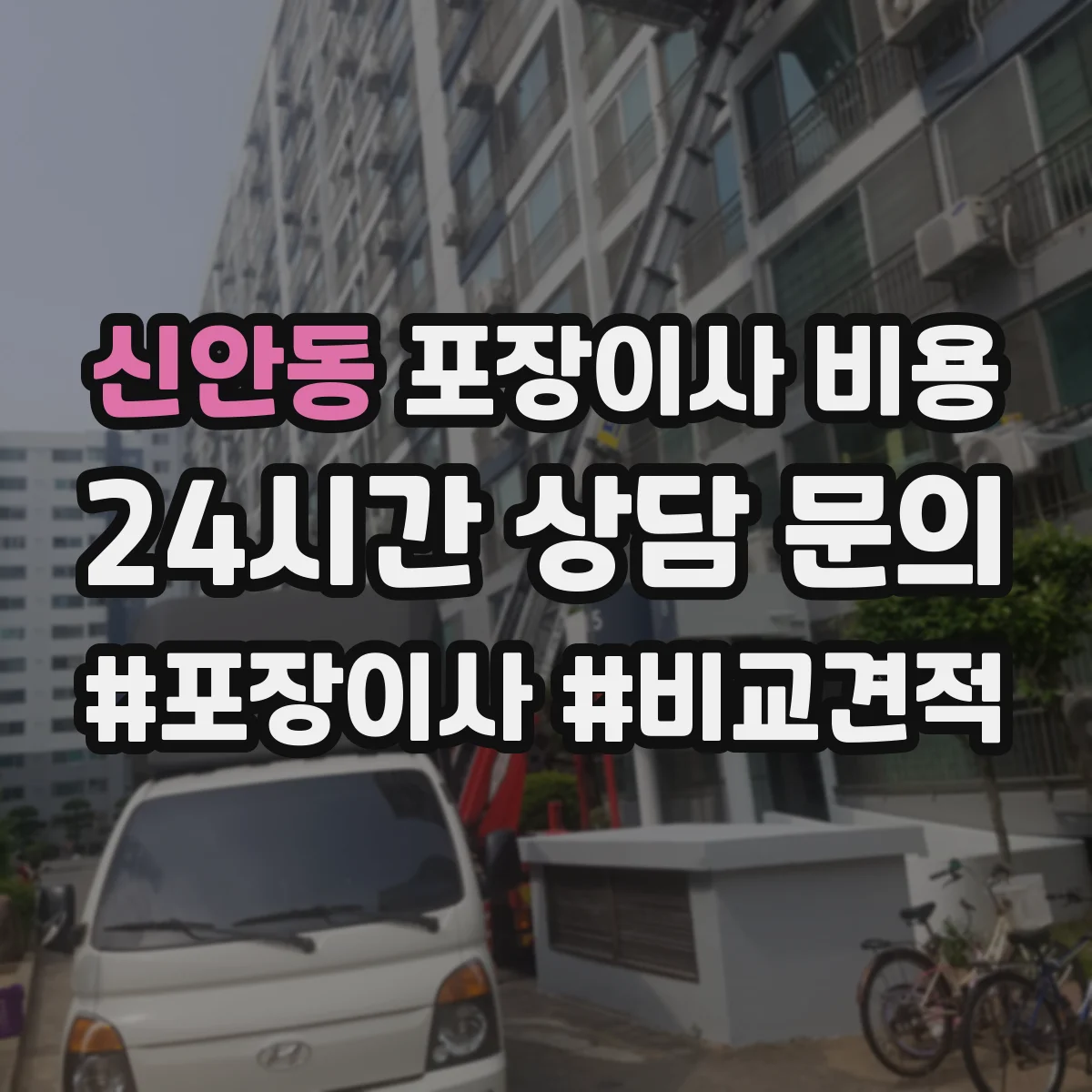 신안동 포장이사 비용