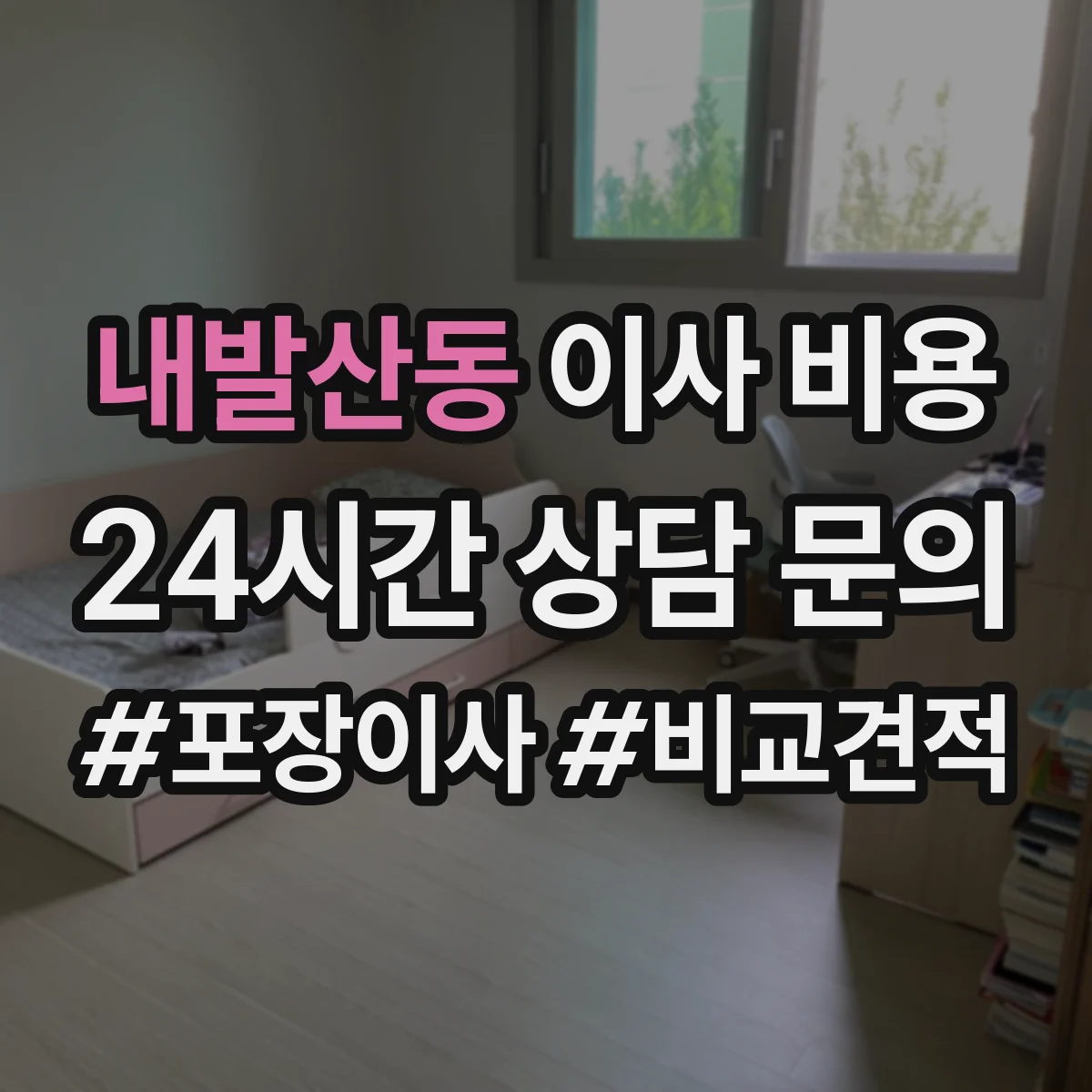 내발산동 이사 비용
