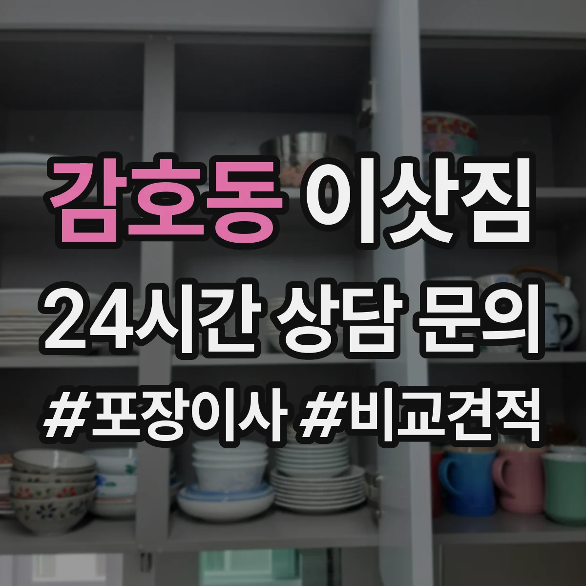 감호동 이삿짐