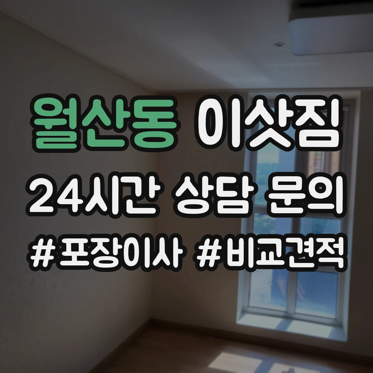 월산동 이삿짐