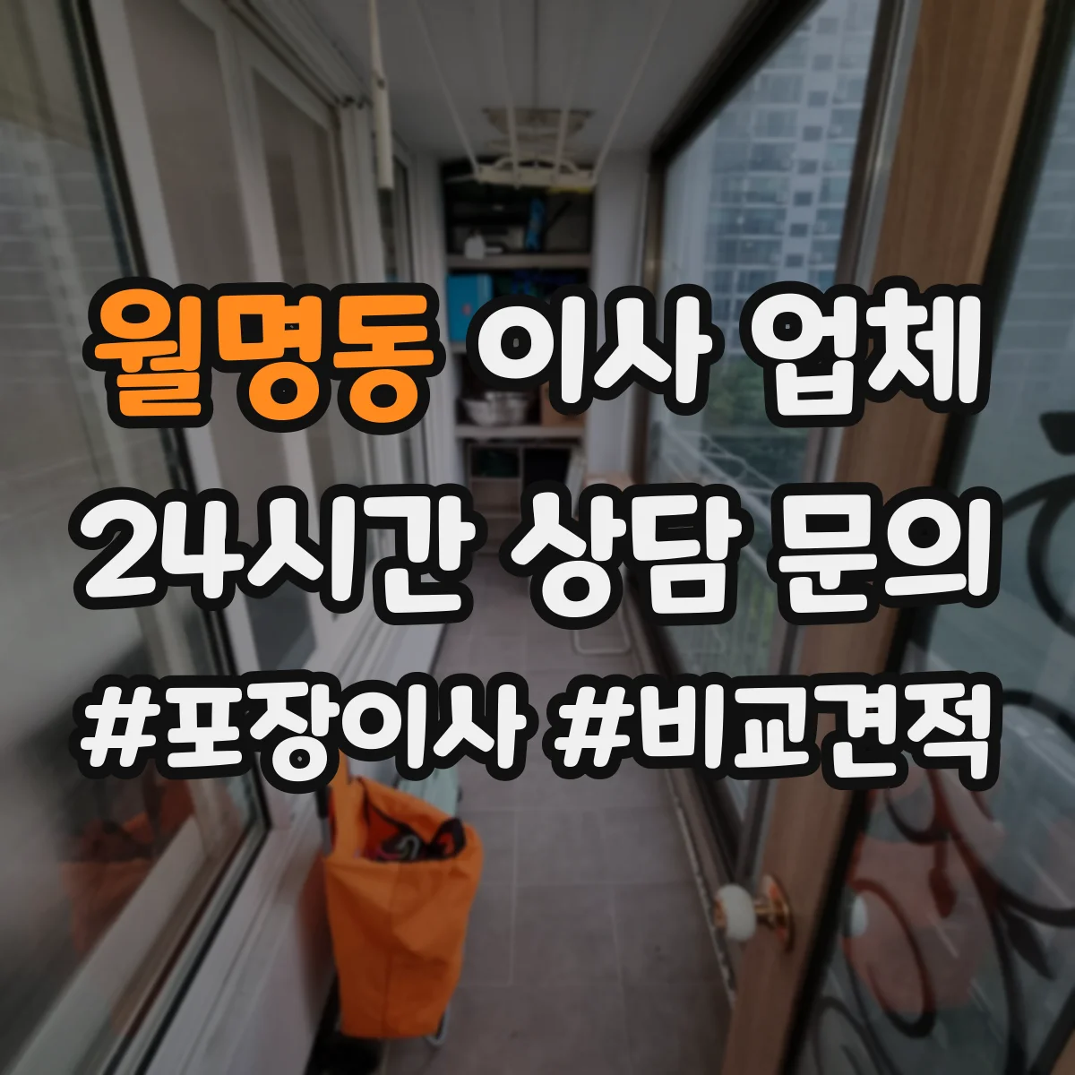 월명동 이사 업체